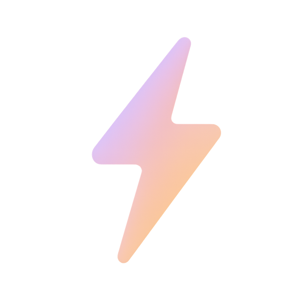 You may not see the world like others do. But your voice still lights it up. Two-tip lightning bolt in soft colors. Symbol of quiet strength from NeoSound Core | Resilient Voice.