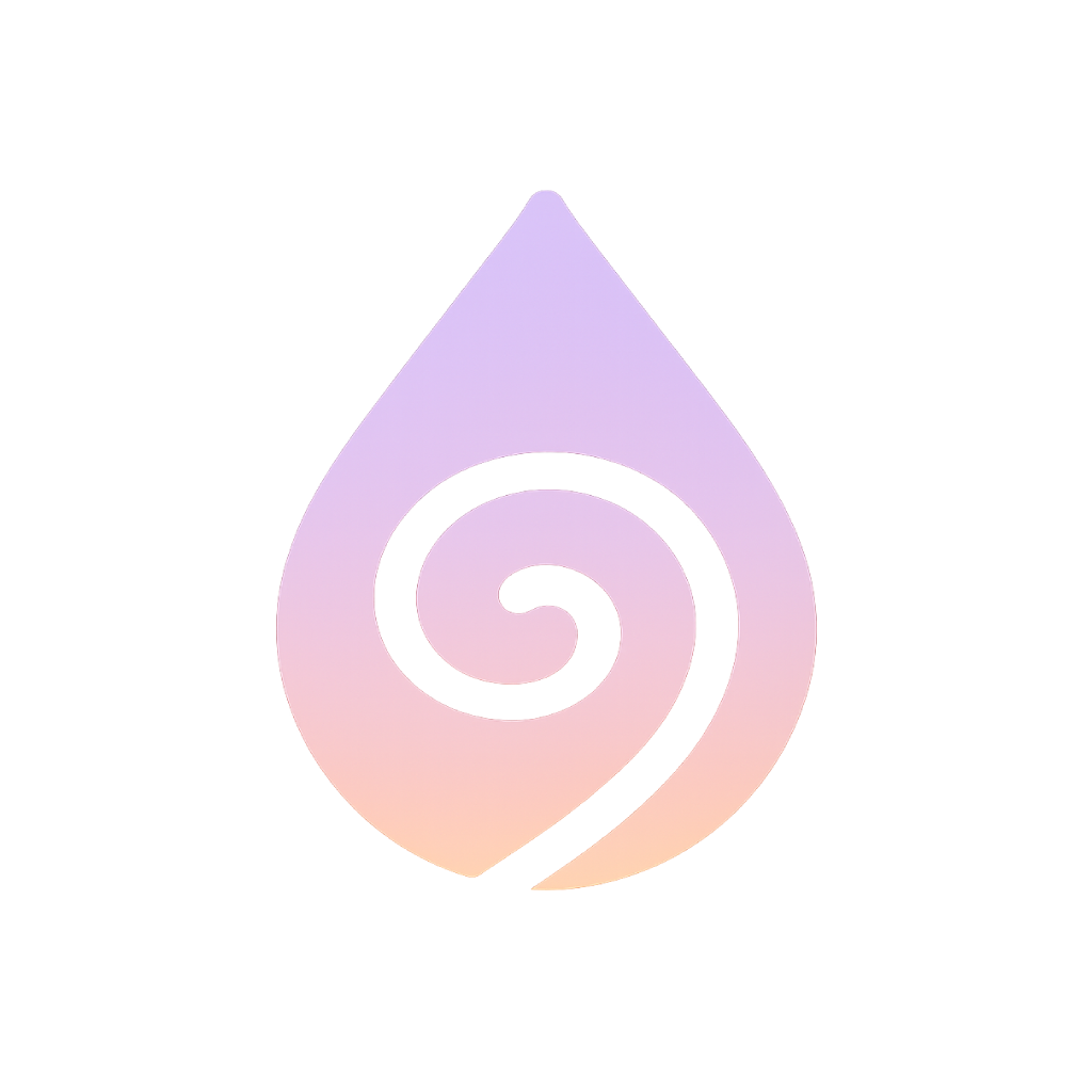 A symbol of healing, not weakness. A spiral within a tear — for women who’ve grown through what tried to break them. Wear your strength, softly.